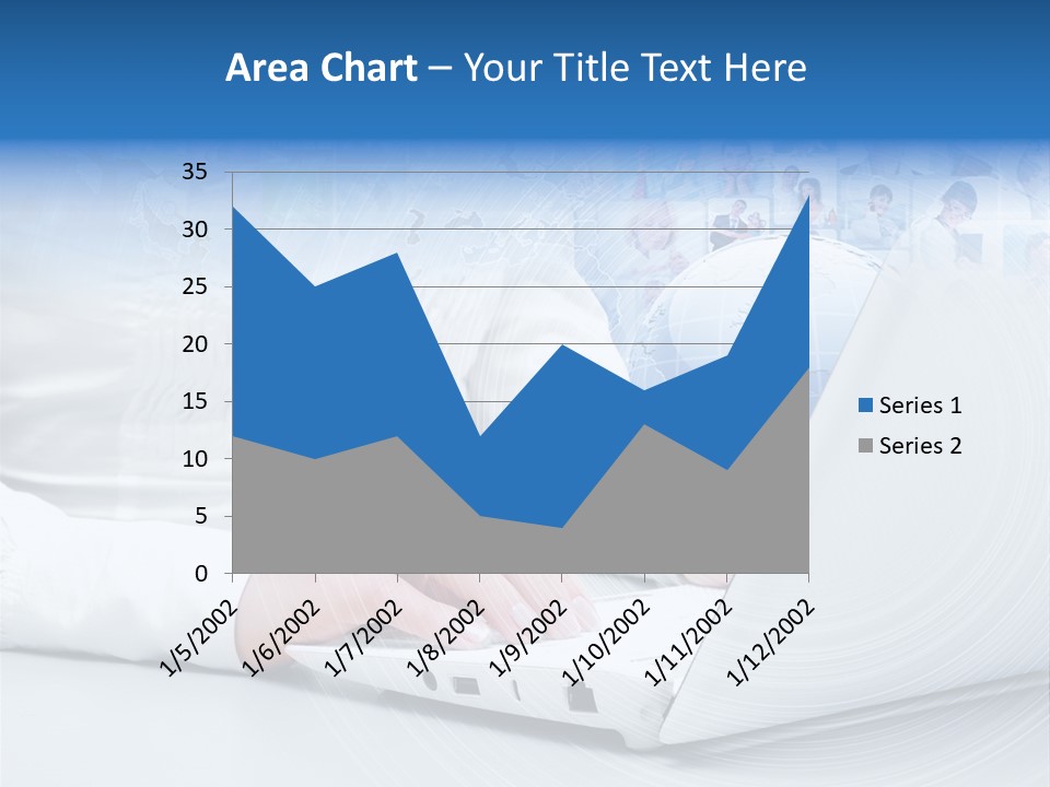 Circle Community Person PowerPoint Template