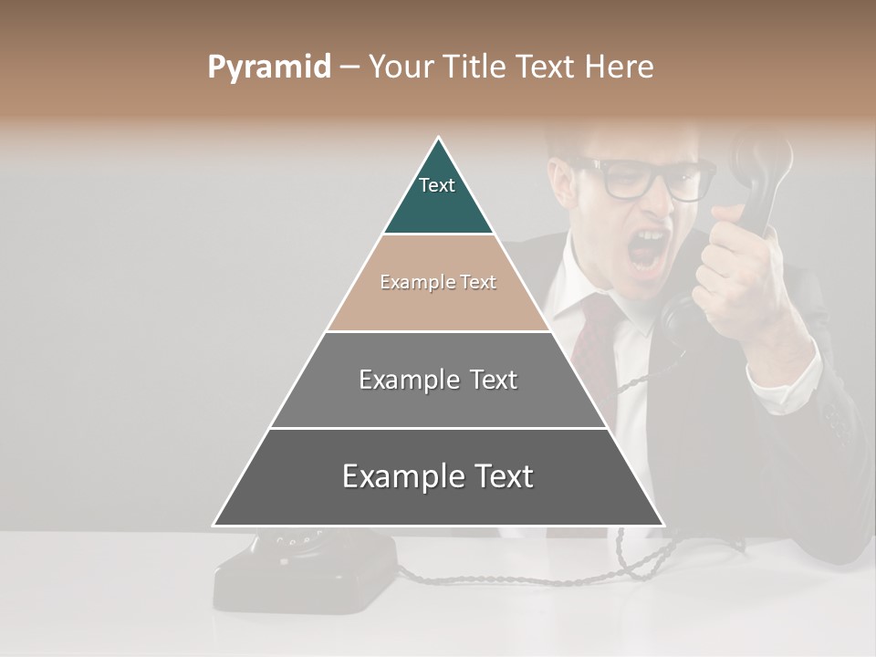 Altes Kommunikation Arbeitsplatz PowerPoint Template