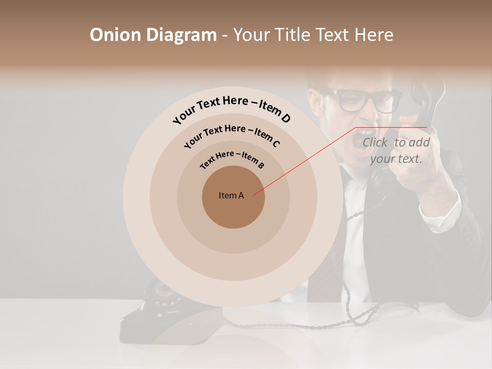 Altes Kommunikation Arbeitsplatz PowerPoint Template