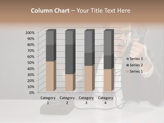 Altes Kommunikation Arbeitsplatz PowerPoint Template