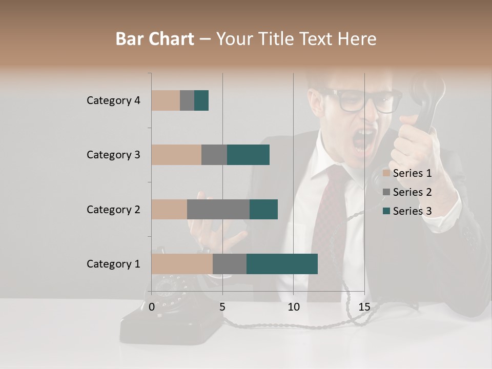Altes Kommunikation Arbeitsplatz PowerPoint Template