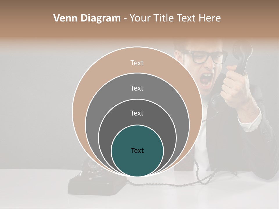 Altes Kommunikation Arbeitsplatz PowerPoint Template