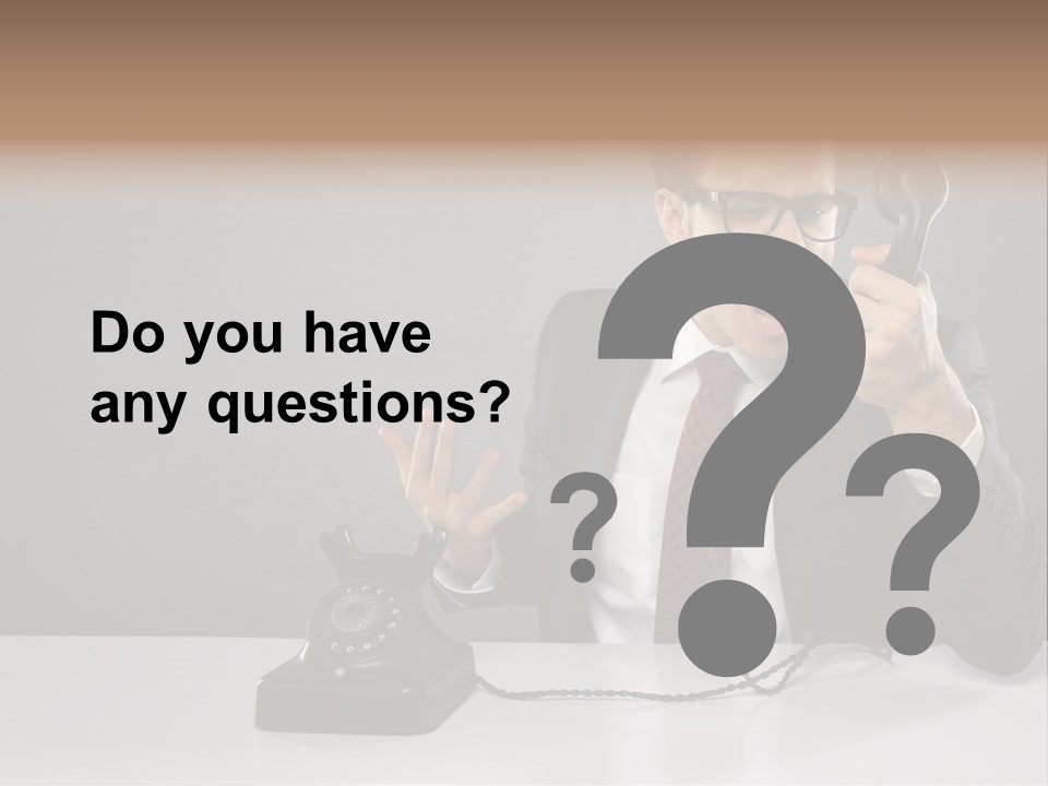 Altes Kommunikation Arbeitsplatz PowerPoint Template