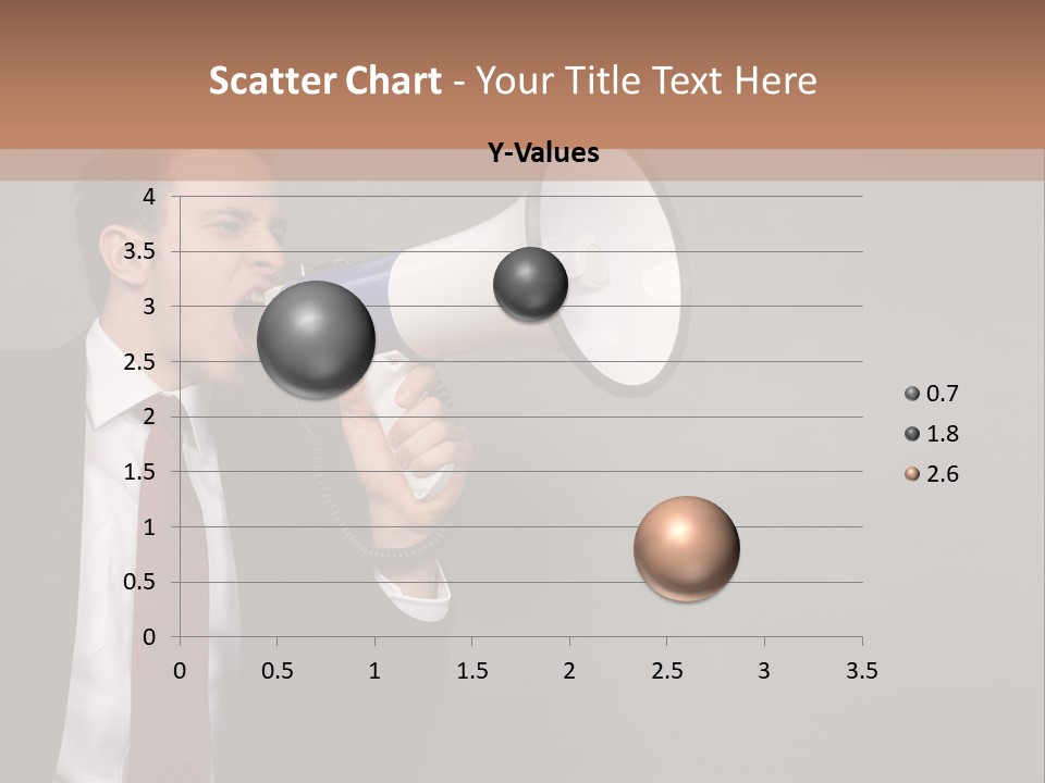 Communication Speaker Offer PowerPoint Template