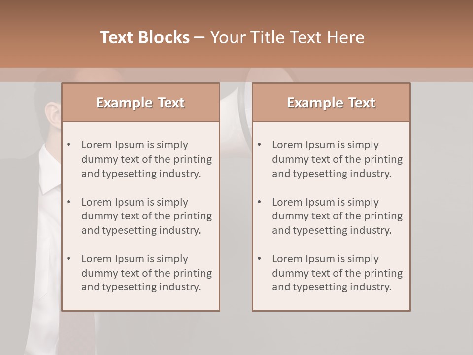 Communication Speaker Offer PowerPoint Template
