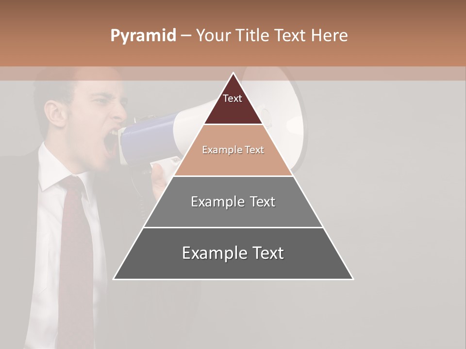 Communication Speaker Offer PowerPoint Template