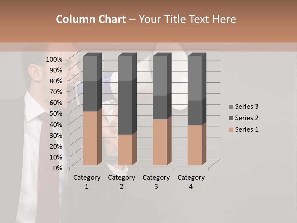 Communication Speaker Offer PowerPoint Template