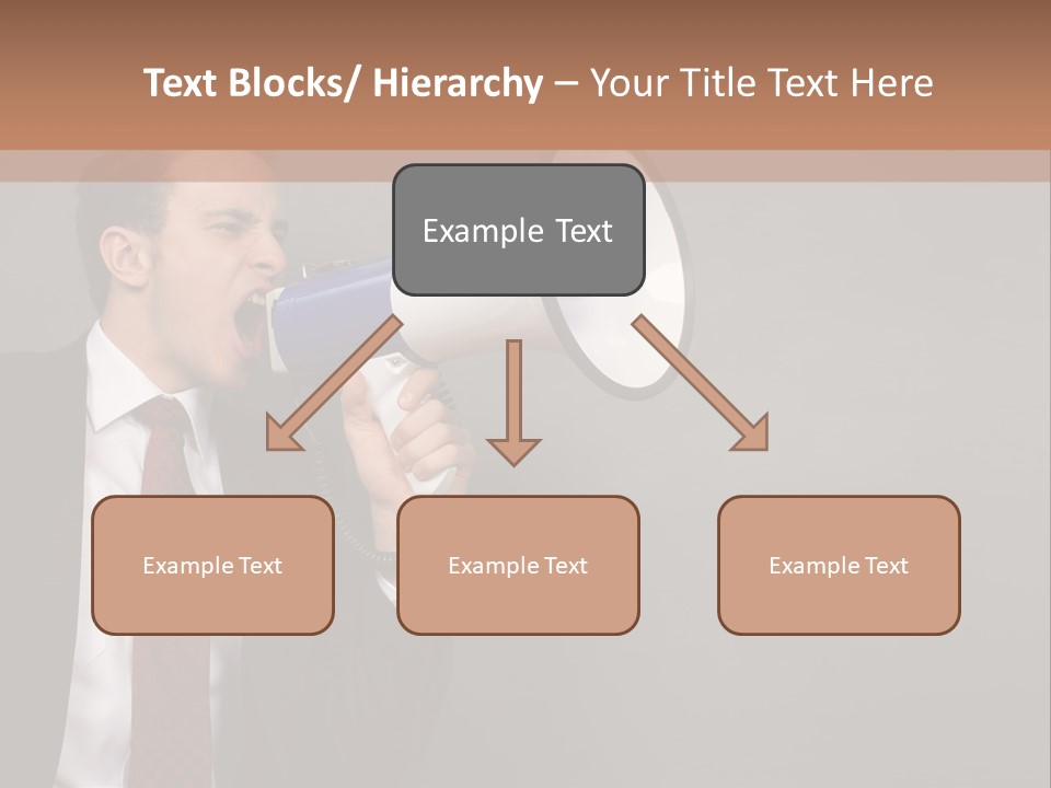 Communication Speaker Offer PowerPoint Template
