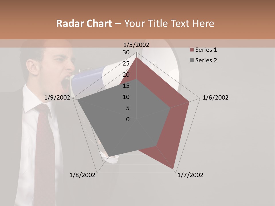 Communication Speaker Offer PowerPoint Template
