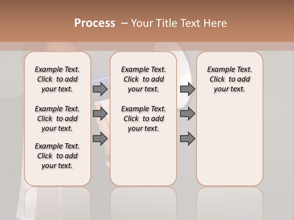 Communication Speaker Offer PowerPoint Template