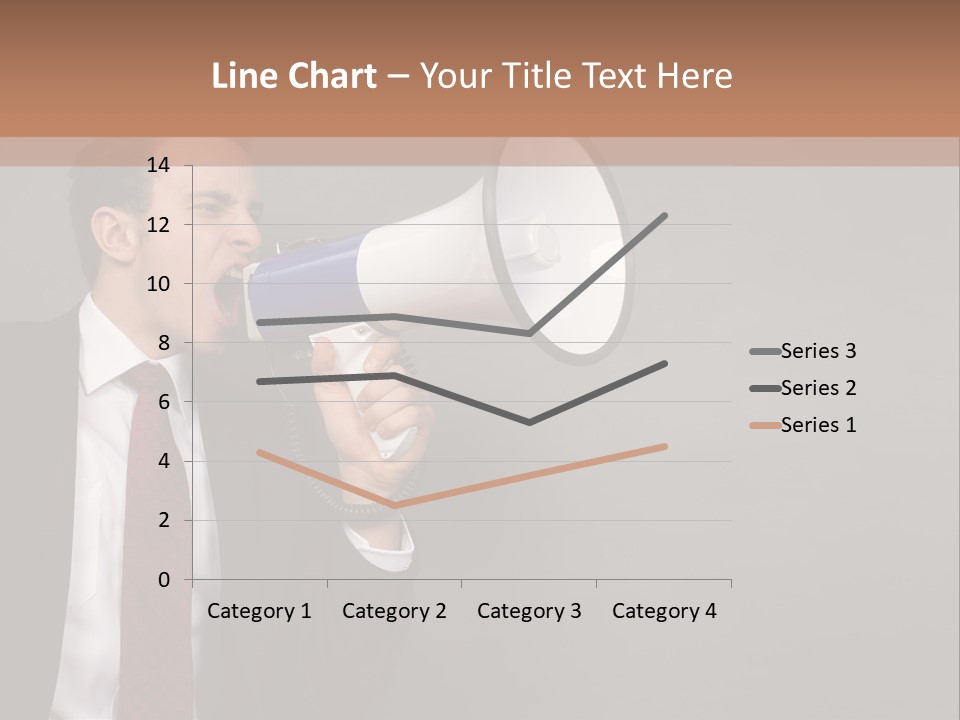 Communication Speaker Offer PowerPoint Template