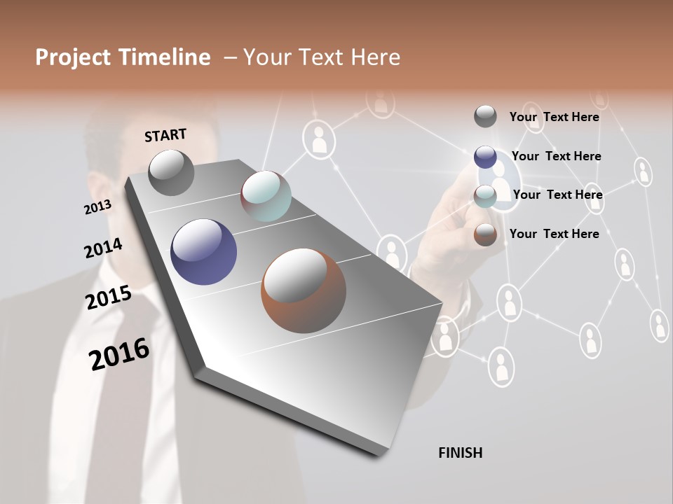 Run New York Outdoor PowerPoint Template