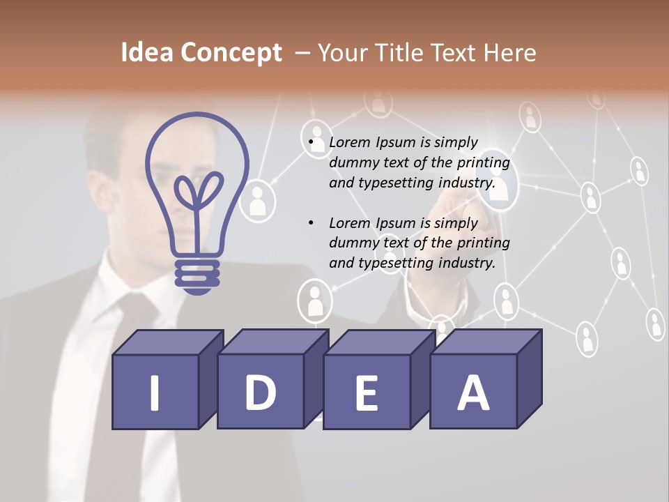 Run New York Outdoor PowerPoint Template