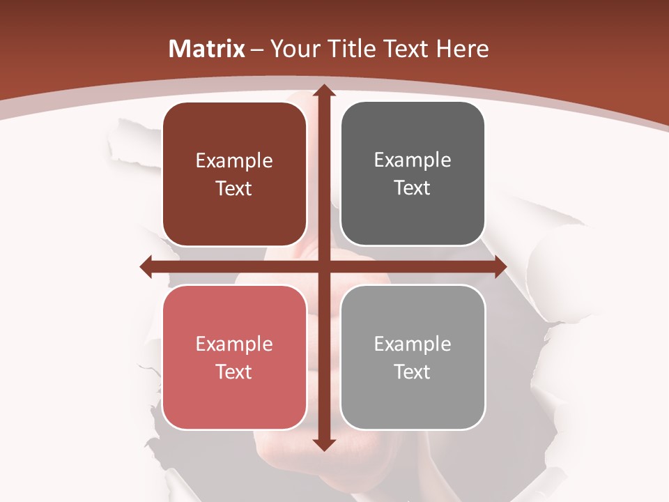 Arbeit Daumen Hoch Freisteller PowerPoint Template