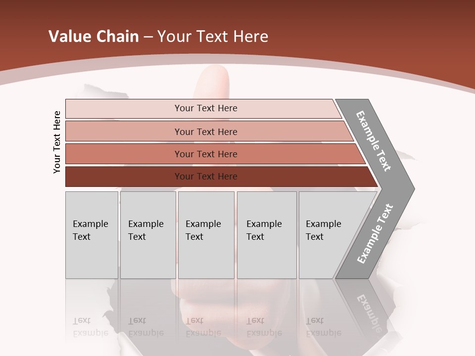 Arbeit Daumen Hoch Freisteller PowerPoint Template