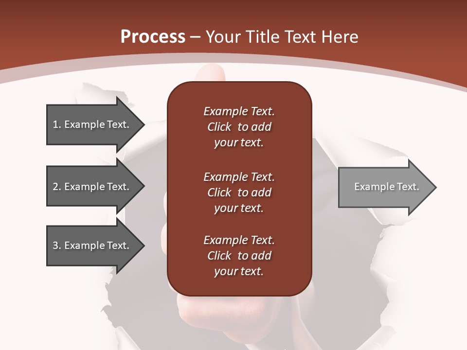 Arbeit Daumen Hoch Freisteller PowerPoint Template