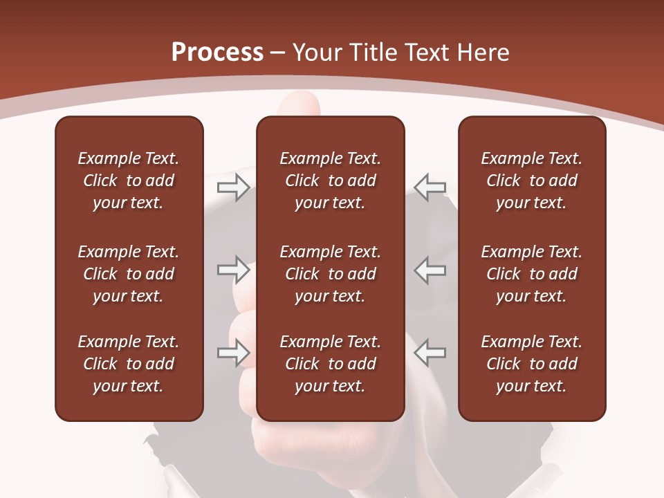 Arbeit Daumen Hoch Freisteller PowerPoint Template