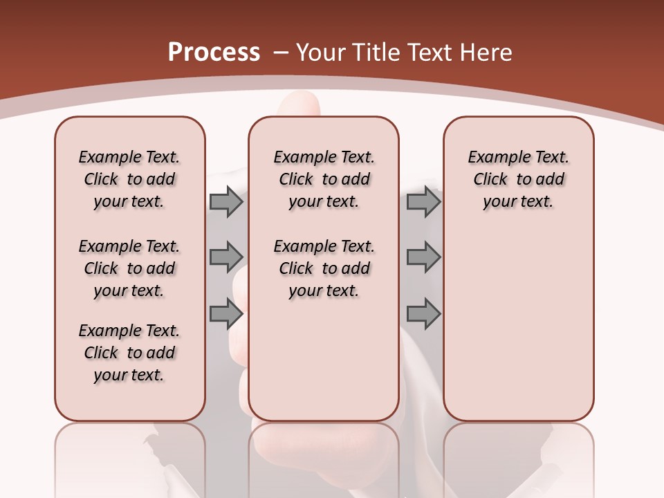 Arbeit Daumen Hoch Freisteller PowerPoint Template