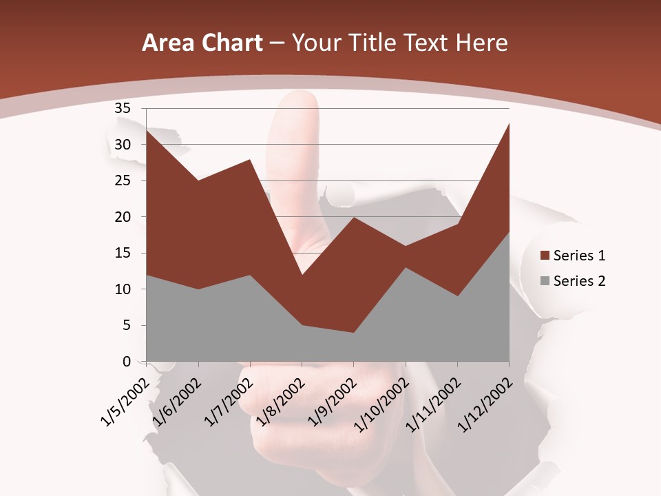 Arbeit Daumen Hoch Freisteller PowerPoint Template