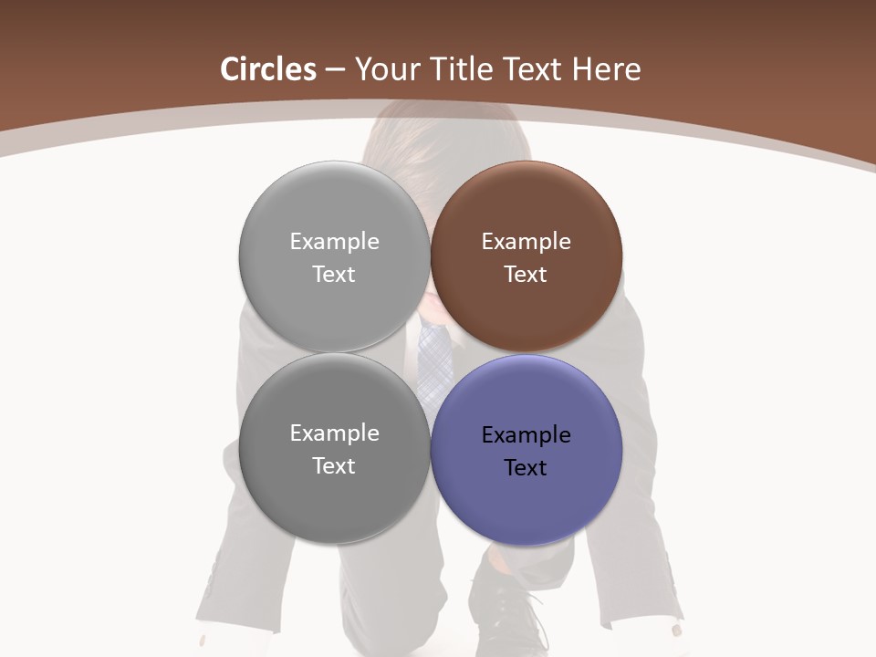 Manager Karriere Startl PowerPoint Template