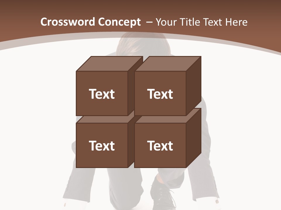 Manager Karriere Startl PowerPoint Template