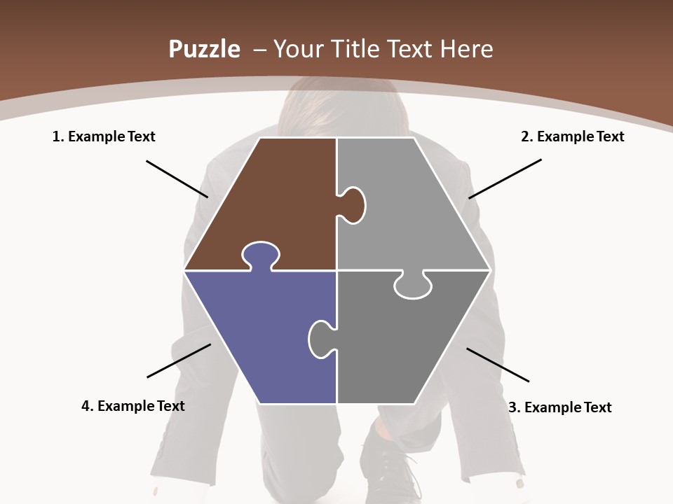 Manager Karriere Startl PowerPoint Template