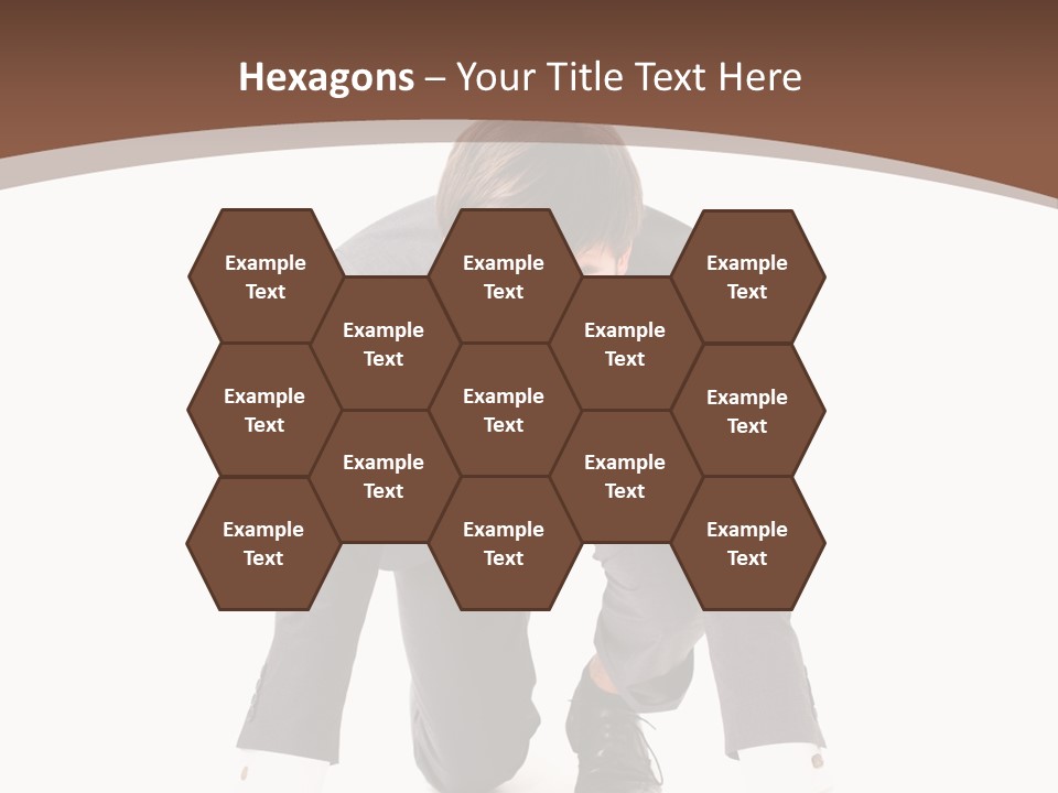 Manager Karriere Startl PowerPoint Template