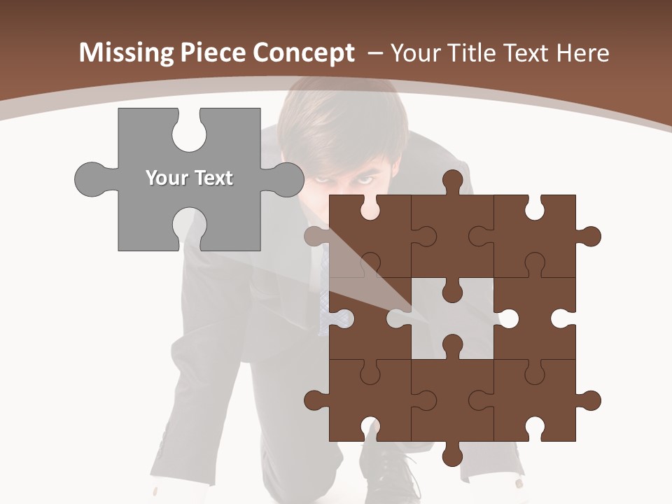 Manager Karriere Startl PowerPoint Template