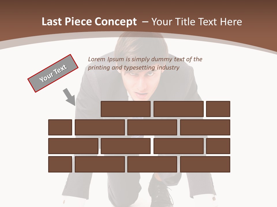 Manager Karriere Startl PowerPoint Template