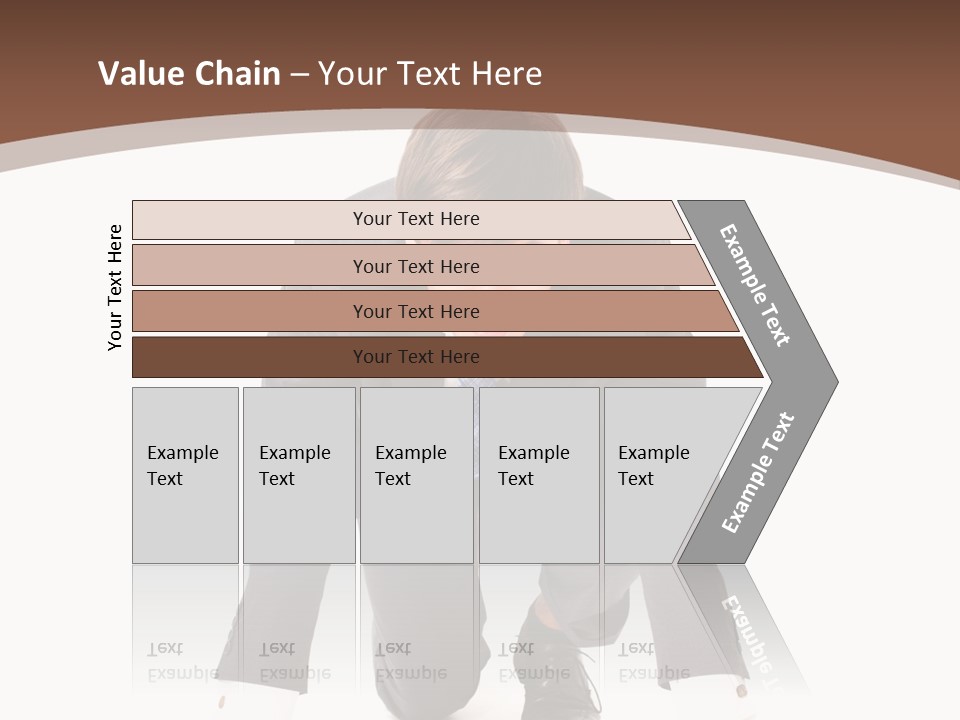 Manager Karriere Startl PowerPoint Template