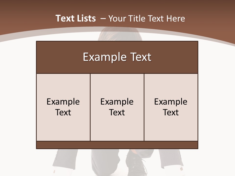 Manager Karriere Startl PowerPoint Template