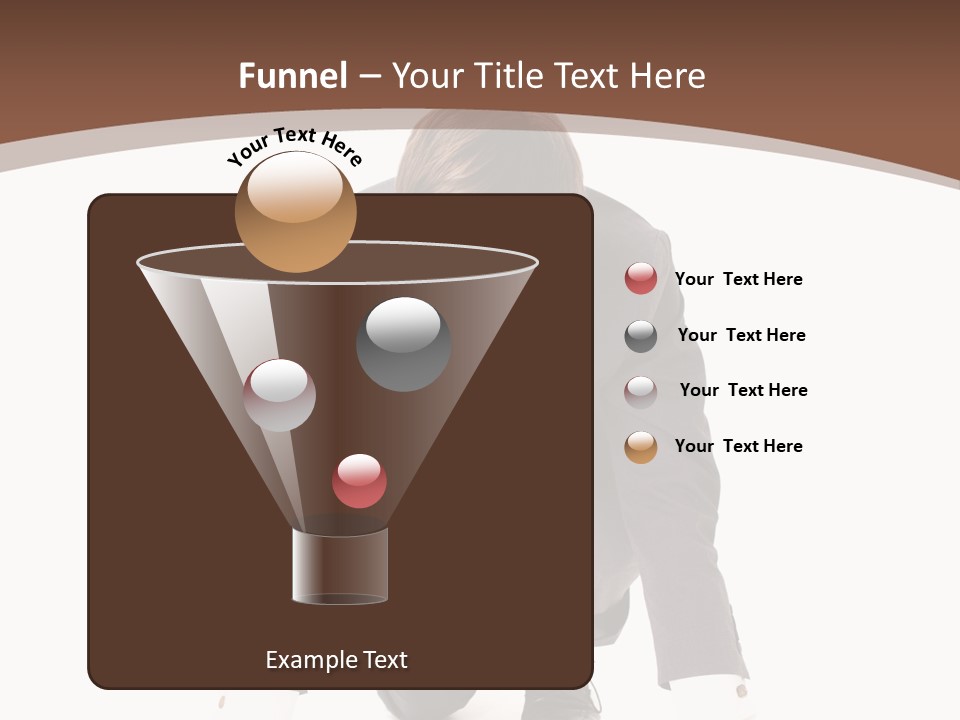 Manager Karriere Startl PowerPoint Template