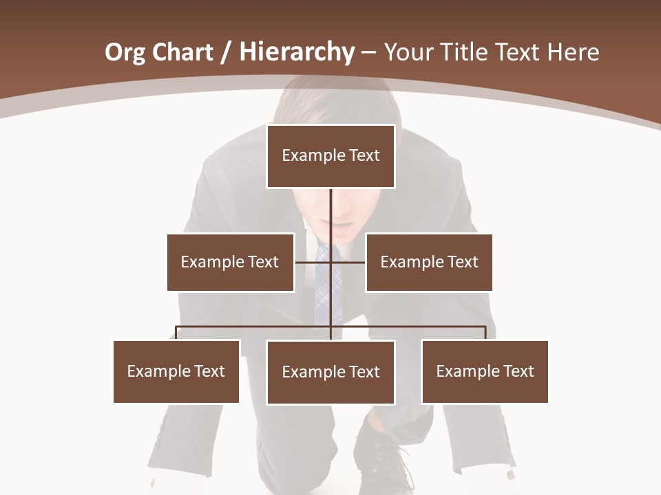 Manager Karriere Startl PowerPoint Template