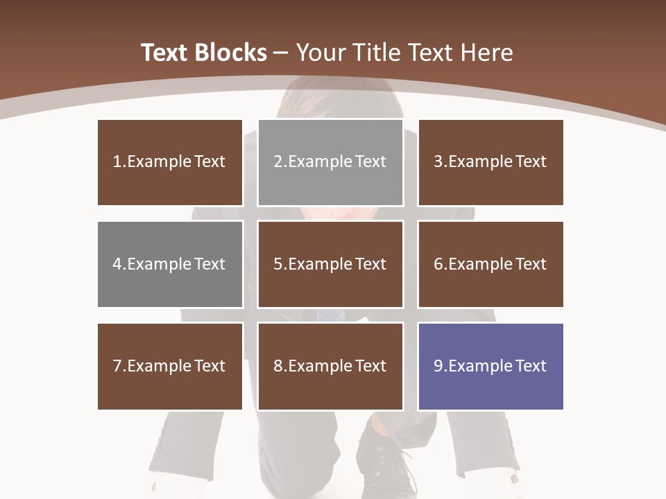 Manager Karriere Startl PowerPoint Template