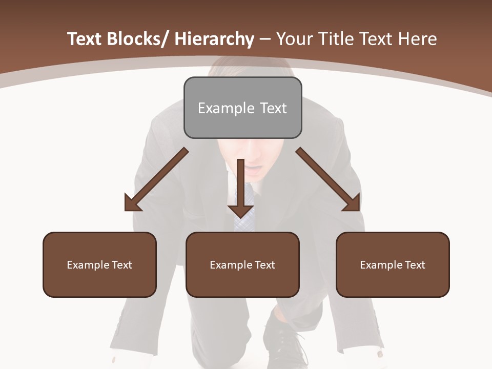 Manager Karriere Startl PowerPoint Template