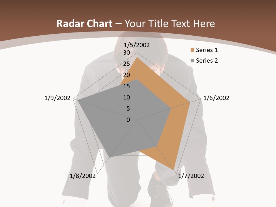 Manager Karriere Startl PowerPoint Template