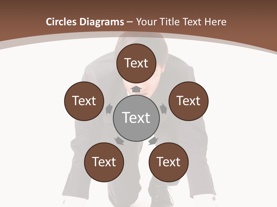 Manager Karriere Startl PowerPoint Template