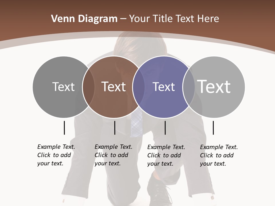 Manager Karriere Startl PowerPoint Template