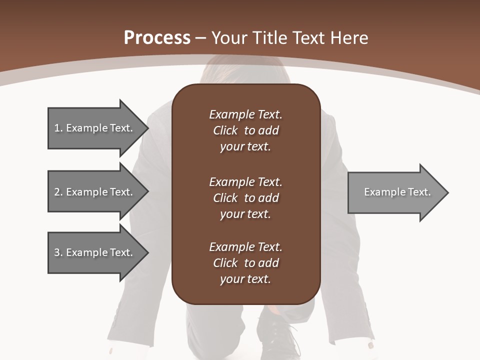 Manager Karriere Startl PowerPoint Template