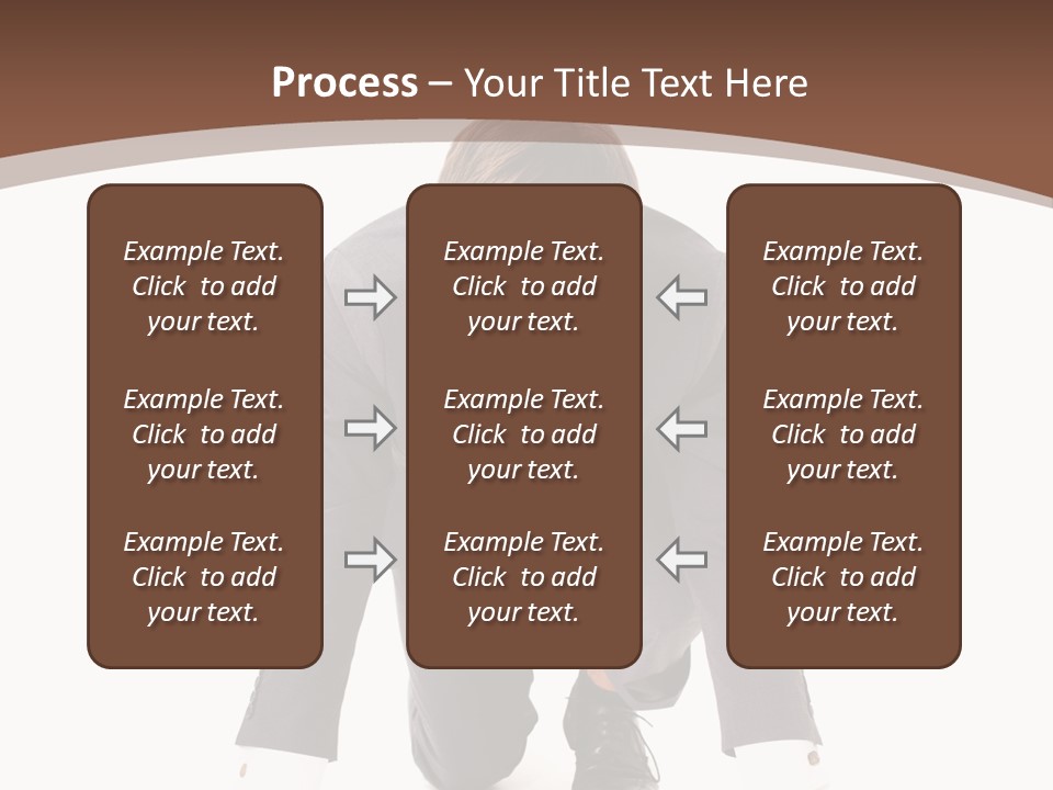 Manager Karriere Startl PowerPoint Template