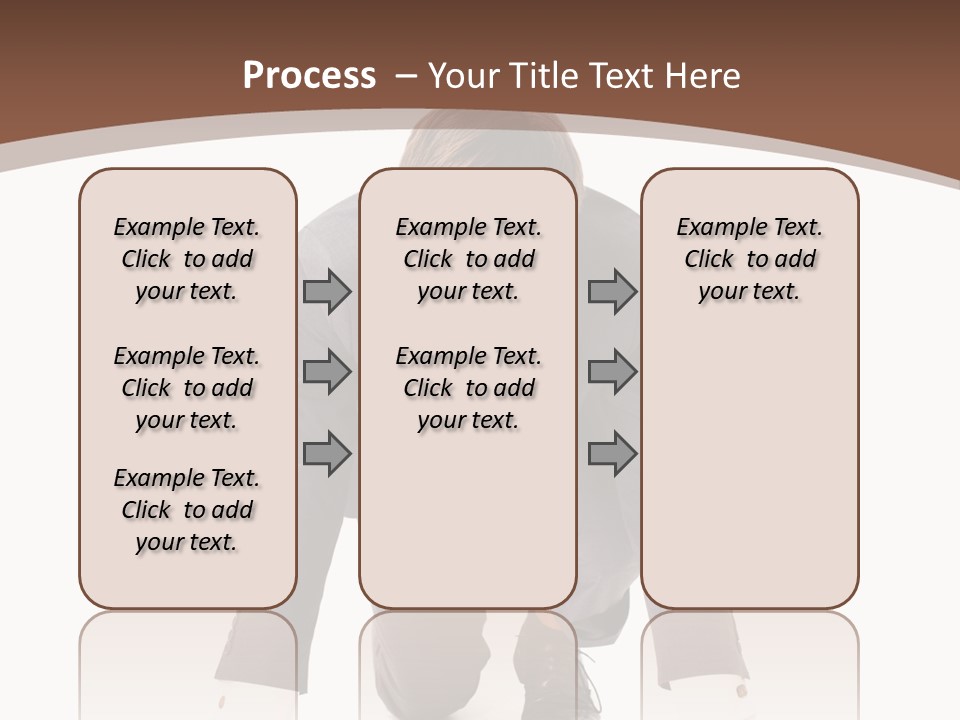 Manager Karriere Startl PowerPoint Template
