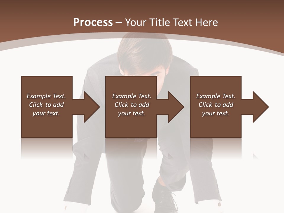 Manager Karriere Startl PowerPoint Template