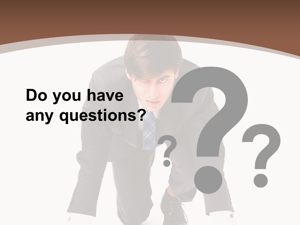 Manager Karriere Startl PowerPoint Template