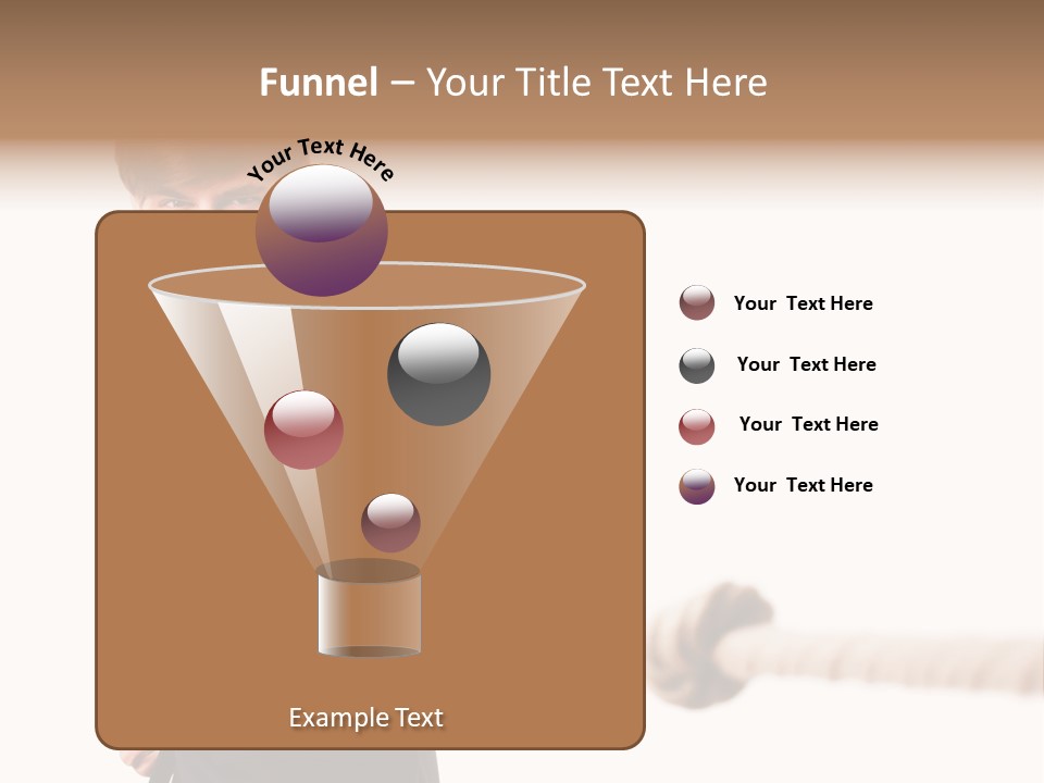 Chef Mensch Krise PowerPoint Template