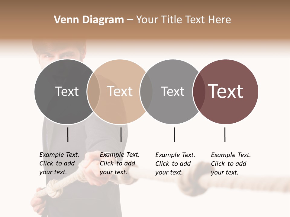 Chef Mensch Krise PowerPoint Template