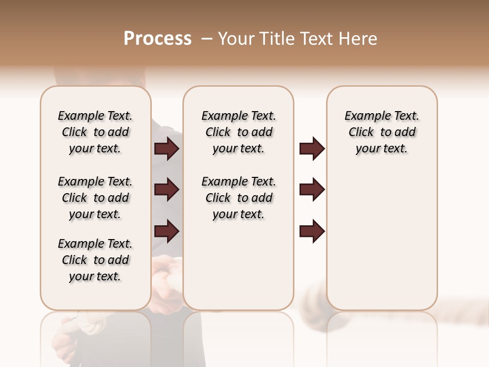 Chef Mensch Krise PowerPoint Template