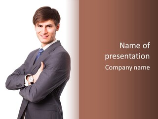 Flirten Selbstsicher Jung PowerPoint Template