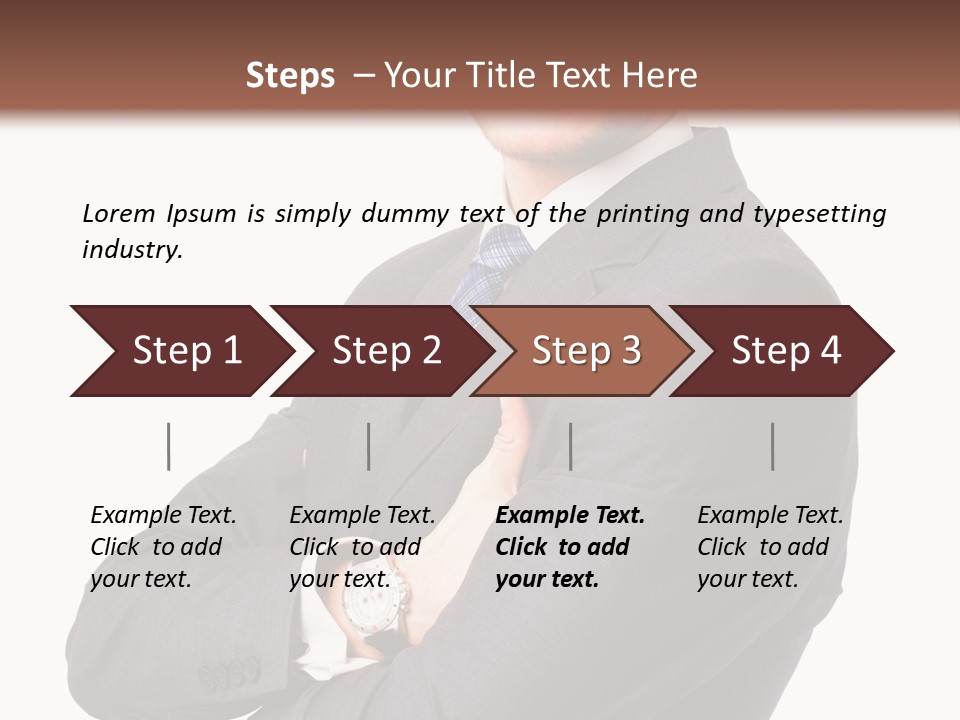 Flirten Selbstsicher Jung PowerPoint Template