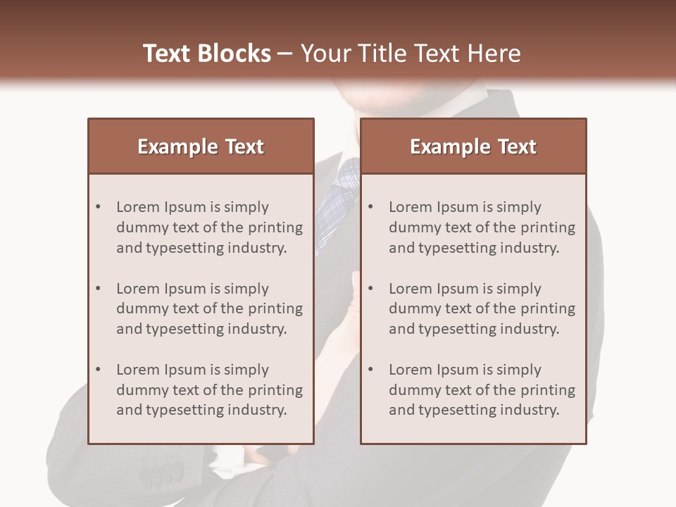 Flirten Selbstsicher Jung PowerPoint Template