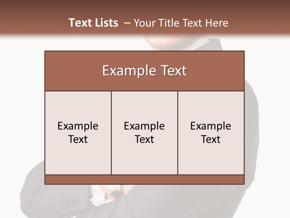Flirten Selbstsicher Jung PowerPoint Template